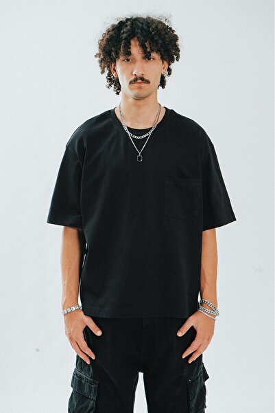 No Future No Future Extreme Oversize T-Shirt with Pockets Nf0459Sy