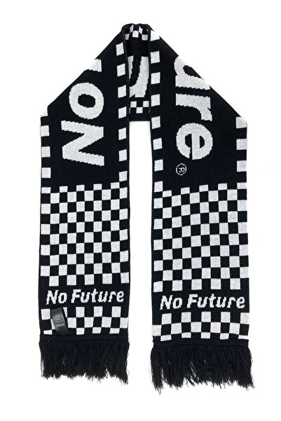 No Future Sad Boy No Future Double Sided Scarf Nf0178Syby