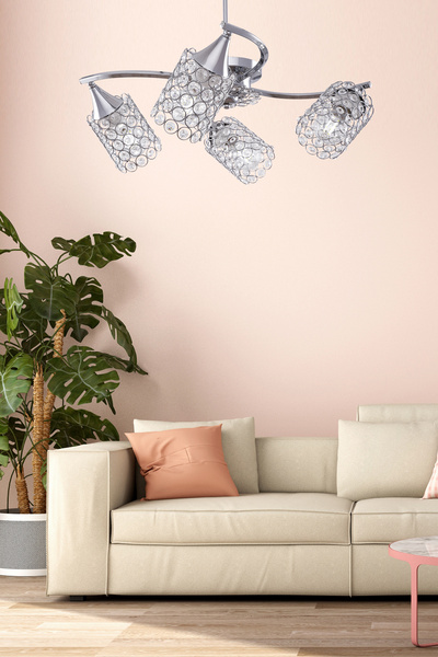 Begüsa Deha 4'lü Krom Avize