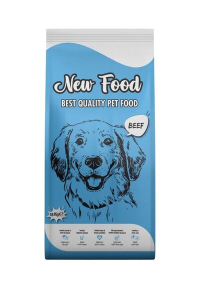 New Food Kuzu Etli Köpek Maması 15 Kg