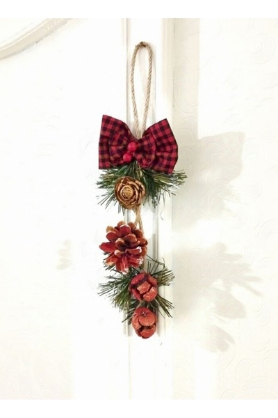 bayram taşcıoğlu home desing Anul Nou, Anul Nou, Ocazii speciale, Ornament pentru ușă, Ornament pentru perete, Ghirlandă de conuri, Ornament pentru ușă