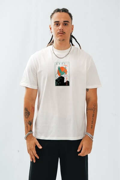 No Future Satoshi Nakamoto Regular Fit T-Shirt Nf0615Ek