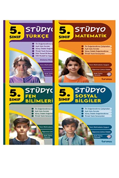 Tudem Yayınları 5.SINIF TUDEM  STÜDYO  SERİSİ SET - MAARİF MODELİ MÜFREDAT