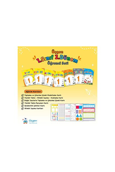 Üçgen Yayıncılık 1.SINIF – BECERİ TEMELLİ İLKOKUL SETİ - 2.Dönem