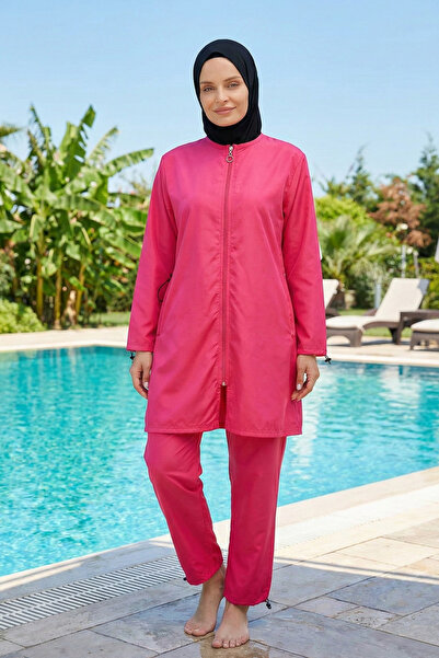 LEOMA Costum de baie complet acoperit, repelent la apă, cu uscare rapidă, reg...