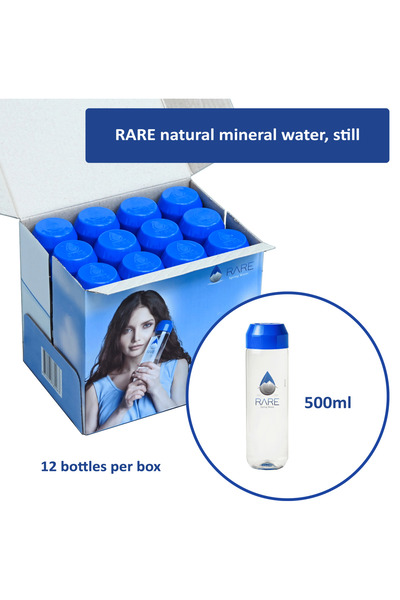 RARE Water Natural Mineral Spring Water 12x 500ml - PET