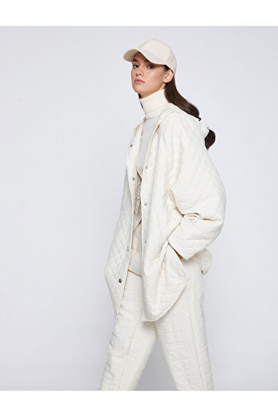 Koton Καπιτονέ Ανοράκ με κουκούλα με τσέπη