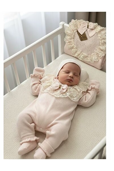 Nipperland Knitwear hospital discharge set for baby girl and boy 100% organic cotton