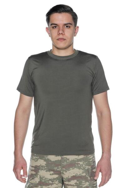 SINGLE SWORD Μπλουζάκι με κοντό μανίκι από μικροΐνες Στρατιωτικό και εξωτερικό μπλουζάκι από μικροΐνες