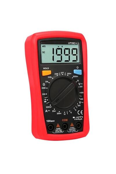 Powermaster UT-33C+ AC/DC 600V Multimetre Dijital Ölçü Aleti