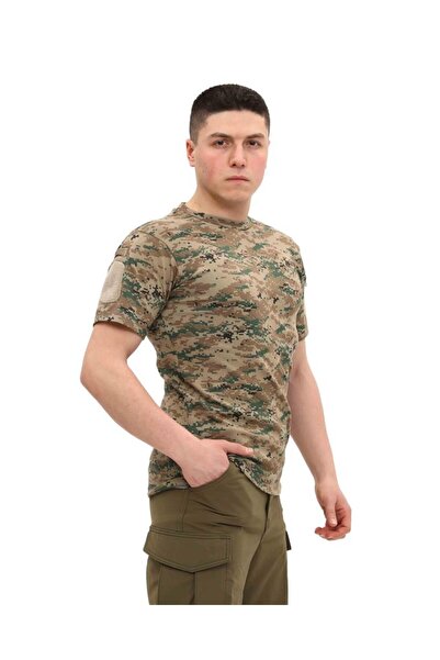 SINGLE SWORD Crew Neck Short Sleeve Tactical T-Shirt