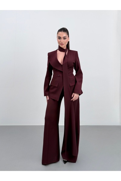 ossons Shawl Collar Double-Breasted Sets