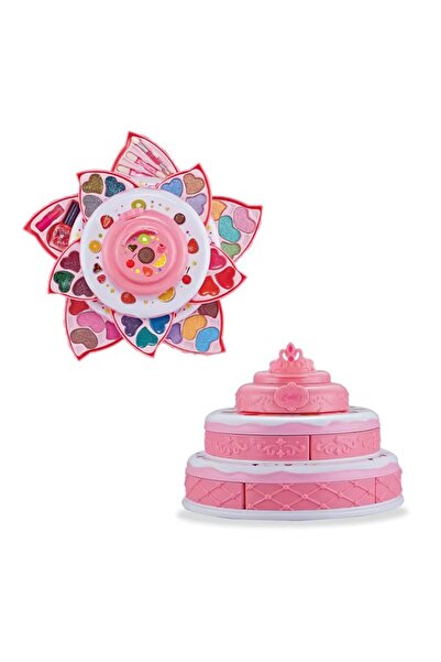 dehkah لعبة مكياج على شكل كعكة - "صندوق تزيين" للبنات