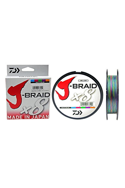 daiwa JBraid 8B 300 M 0,16 MM Многоцветна въдица