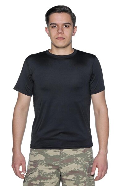 SINGLE SWORD Μπλουζάκι με κοντό μανίκι από μικροΐνες Στρατιωτικό και εξωτερικό μπλουζάκι από μικροΐνες