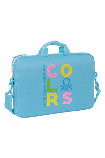 Benetton Laptop Case Benetton Spring Celeste 40 x 27 x 4 cm