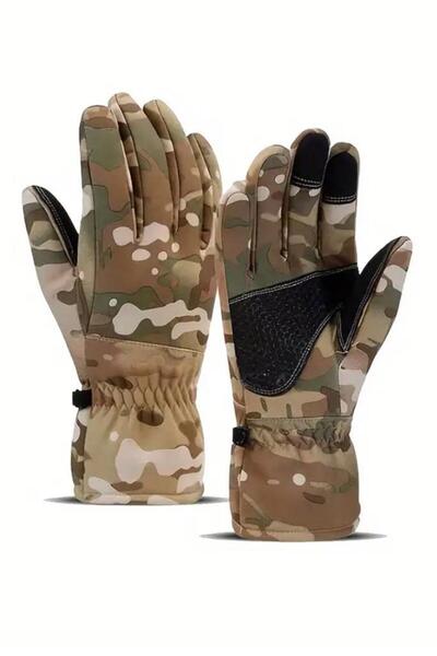 SINGLE SWORD قفازات سوفتشيل مقاومة للبرد والرياح والماء، قفازات تعمل باللمس، ...