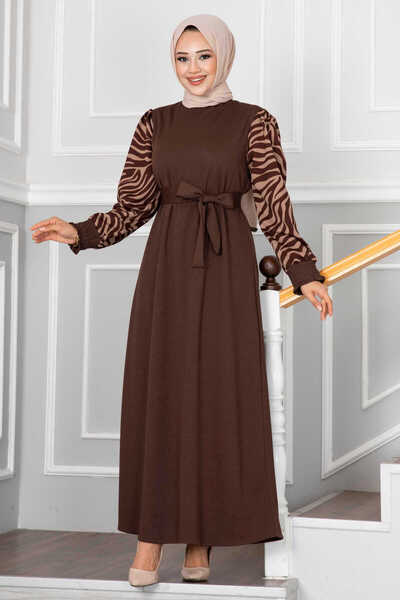 EBRUTESETTÜR Tulipa Modest Dress Brown
