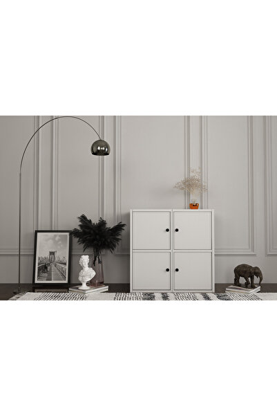 Nettrends 4 KAPAKLI AYAKKABILIK BEYAZ ÇA-D-1013-Ç