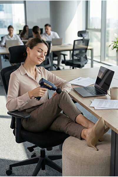 Relax 6 Kademeli Boyun Bel Sırt Bacak Ayak Masajı Mini Masaj Tabancası
