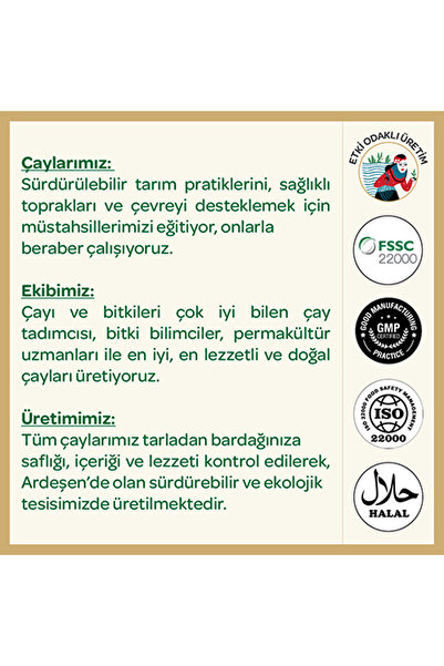 LAZİKA Hisli Harman Canfeza (Beije Çayı) 18'li PLA Poşet - Kırmızı Ginseng, Kakao, Hibiskus