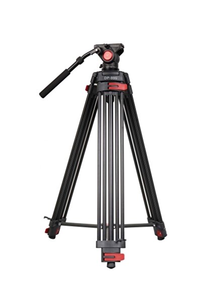DP 999 Professional Video Kamera Tripod 194M Akışkan Hidrolik Kafa