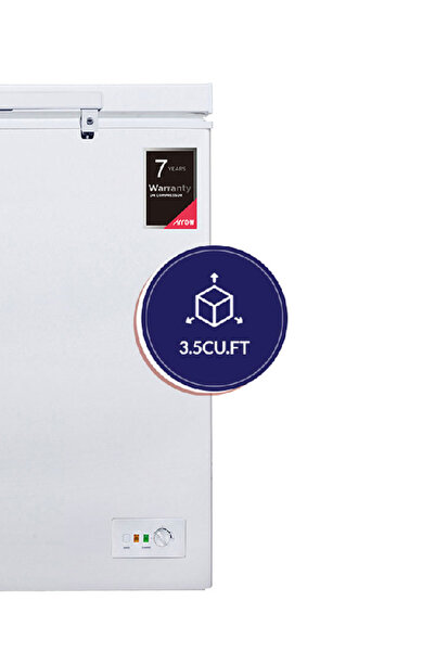 ARROW Arrow Chest Freezer 3.5 cu ft White 100L RO-160F