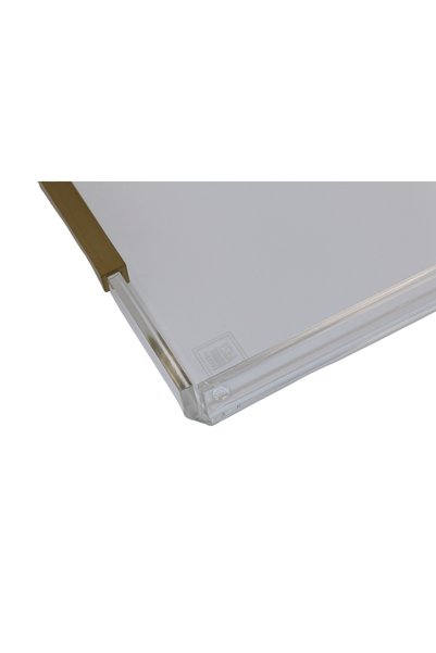 Esra Turan Design Large Size Tray with Brass Detail