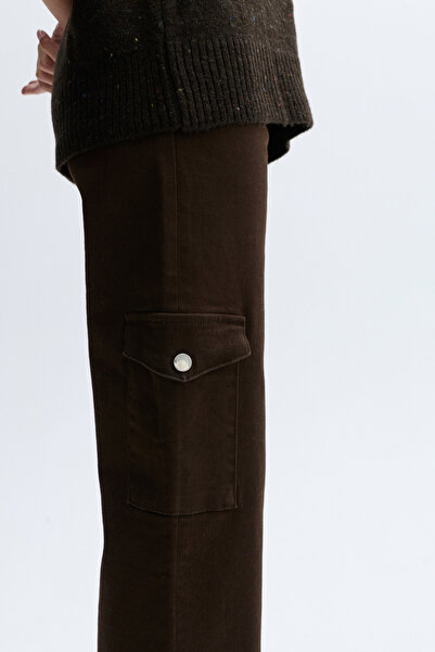 Mudo Button-Detail Cargo Pants