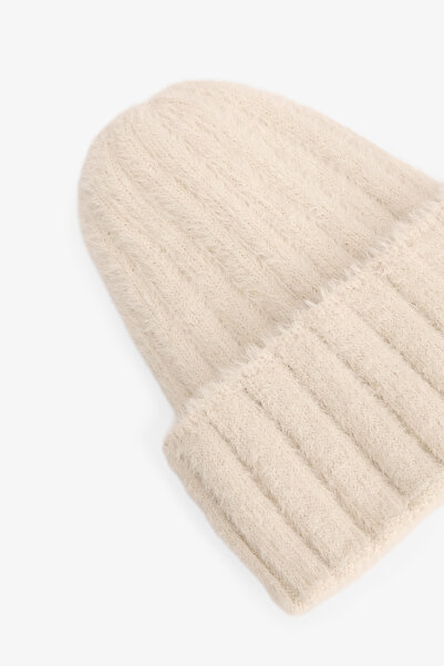 Penti Ecru Zoe Soft Textured Beanie