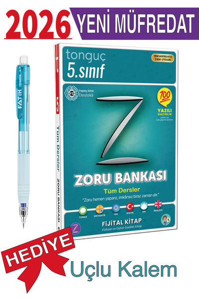 Tonguç Yayınları 5. Sınıf Zoru Bankası Tüm Dersler Soru Bankası + Hediyeli