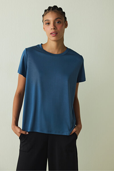 Penti Indigo Crew Neck Modal T-Shirt