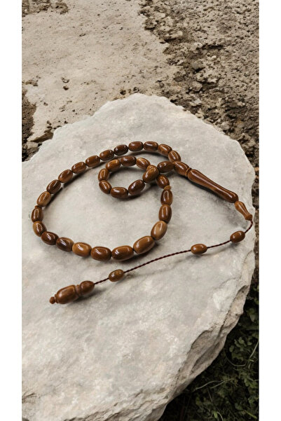 İnan Tesbih سبحة كوكا من خشب البيزي العثماني، مصنوعة يدويًا في ورشة عمل خاصة، من مواد فاخرة