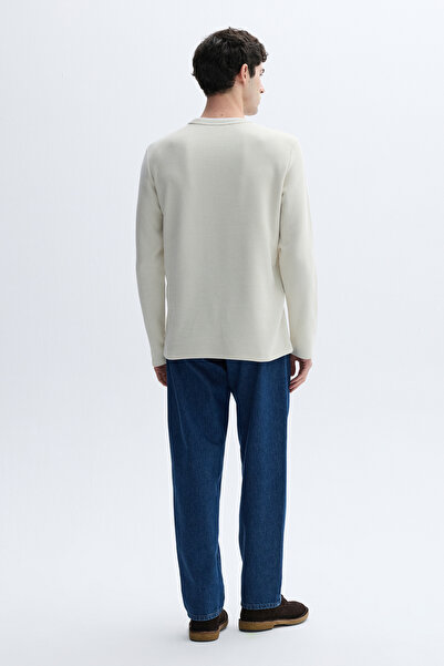 Mudo Cycling Collar Sweatshirt with Collar Detail