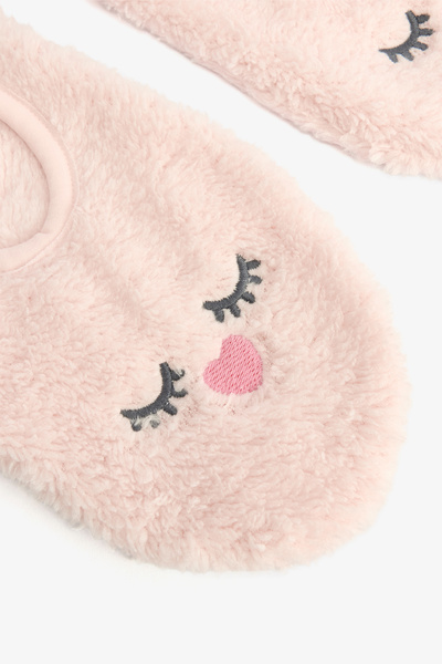 Penti Roz deschis Sleepy Stripes Brodat Home Fence