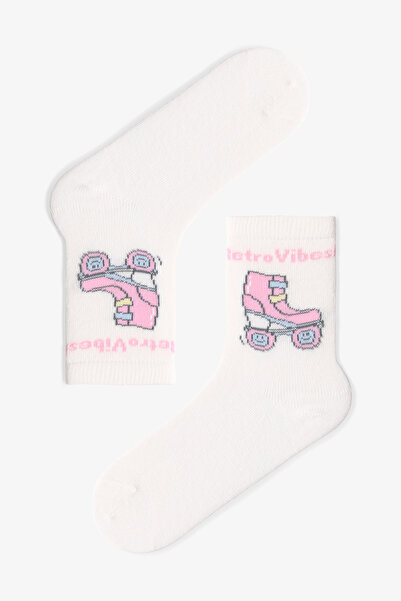 Penti Multicolored Girl's Retro Vibes 4-Piece Socks