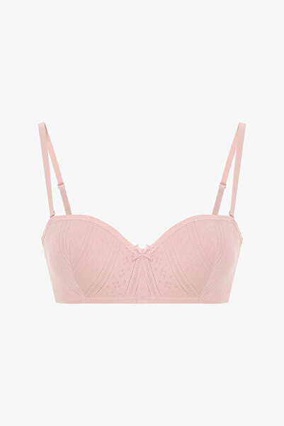 Penti Pink Lotus Strapless Pointel Bra