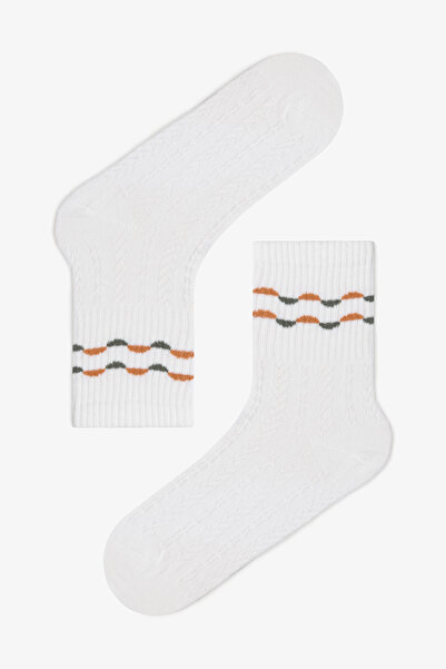 Penti 3 Paar Baumwollsocken mit geometrischem Muster