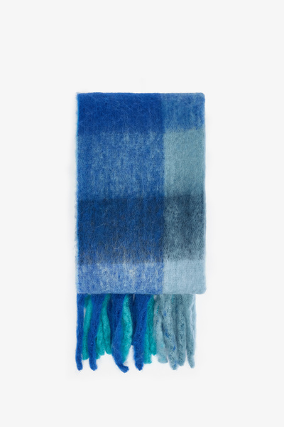 Penti Blue Gia Striped Soft Textured Scarf