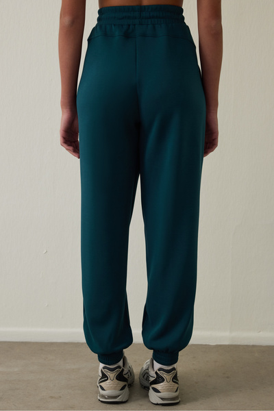 Penti Silky Feel Brushed Dark Green Sweatpants