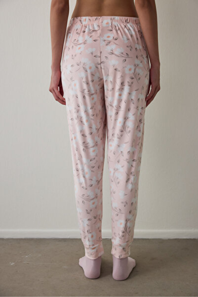 Penti Light Pink Ellie Floral Pajama Bottoms