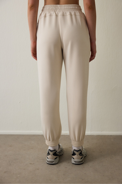 Penti Silky Feel Brushed Beige Sweatpants