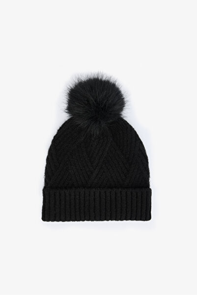 Penti Black Luisa Pompon Beret