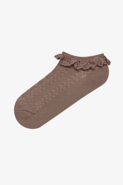 Penti Mädchen süße Spitze mehrfarbig 2 Stück Booties Socken