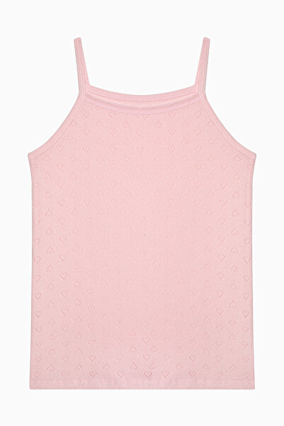 Penti Girl's Lovely Pointel Cotton Multi-Colored 2-Piece Undershirt