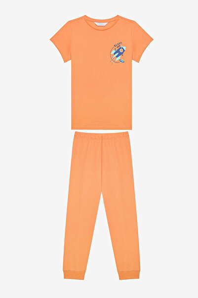 Penti Boy's Blast Off 2-Piece Multicolor Pajamas Set