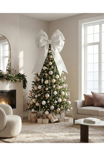 Maison Avf Μεγάλο Διακοσμητικό Φιόγκο Εύα – 100 εκ |   Χριστουγεννιάτικο δέντρο, στολίδι για την πόρτα, διακόσμηση για εκδηλώσεις και καταστήματα