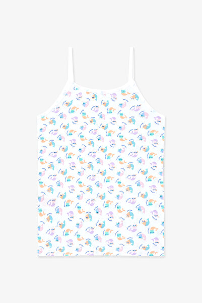 Penti Kız Çocuk Purrmaid Pamuklu Çok Renkli 2'li Atlet