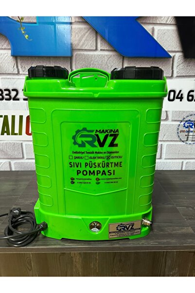 Ravza Makina Rvz 16 Lt Elektrikli & Isıtıcılı Sıvı Püskürtme Pompası + Hortum...