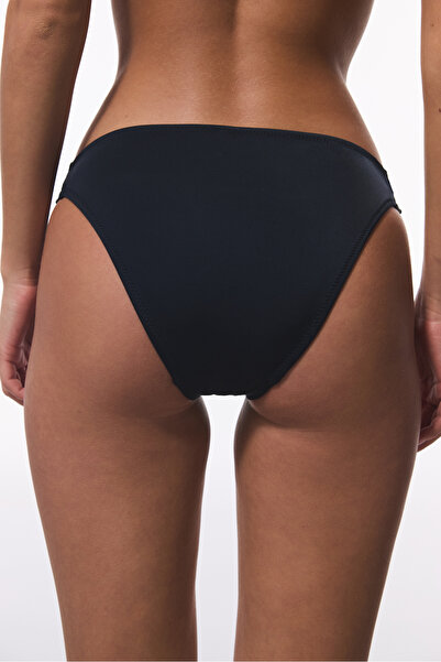 Penti Black Macrame Low Waist Bikini Bottom